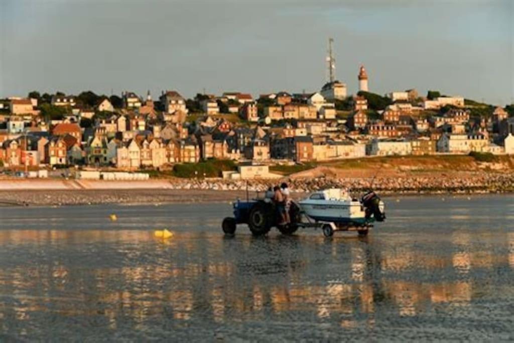 La Baigneuse Maison Avec Jardinet Et Parking Prive, A 200 M Plage Cayeux-sur-Mer Eksteriør billede